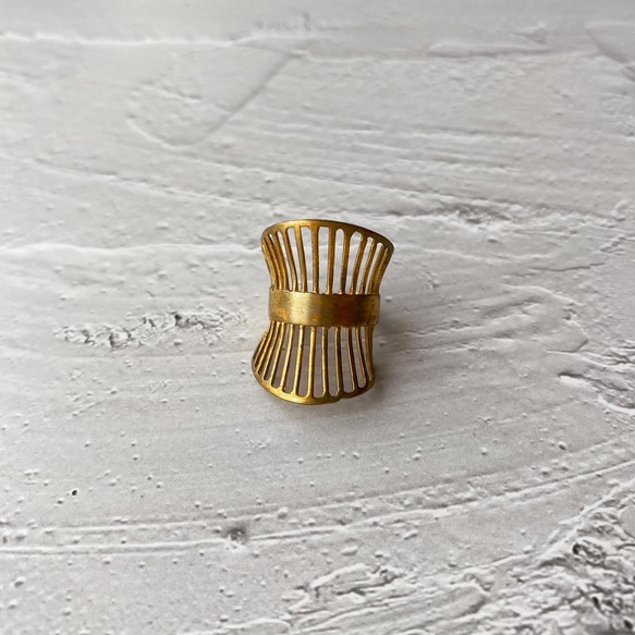 brass stripe ring 2枚目の画像