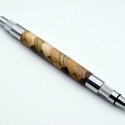 【寄木】手作り木製シャープペンシル 2.0mm芯 4枚目の画像