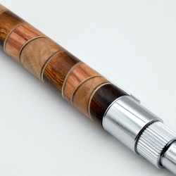 【寄木】手作り木製シャープペンシル 2.0mm芯 3枚目の画像