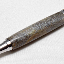 [再出品]【深海松(虹珊瑚)】手作りボールペン スリムライン CROSS替芯 2枚目の画像