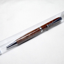 【ケルトノット】手作り木製ボールペン スリムライン CROSS替芯 5枚目の画像