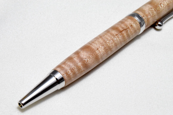 【楓木】手工木製圓珠筆超薄線條CROSS筆芯 第2張的照片