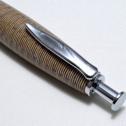 【極太】手作り木製ボールペン クリッカブル パーカー替芯 8枚目の画像