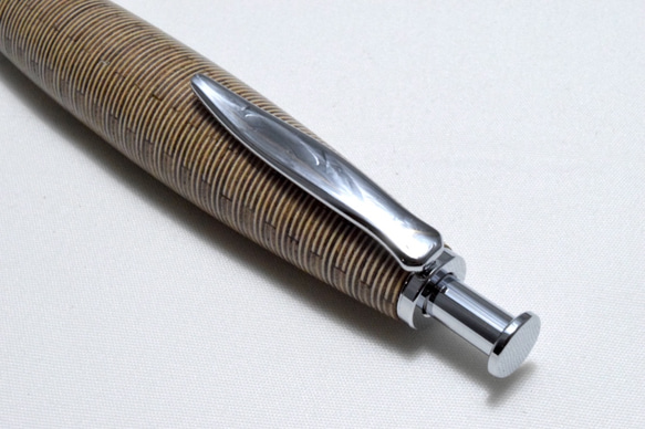 【極太】手作り木製ボールペン クリッカブル パーカー替芯 8枚目の画像