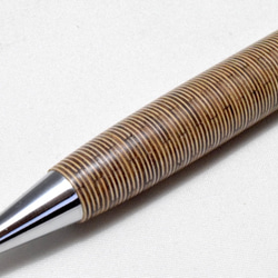 【寄木】手作り木製ボールペン クリッカブル パーカー替芯 7枚目の画像