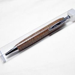 【寄木】手作り木製ボールペン クリッカブル パーカー替芯 10枚目の画像