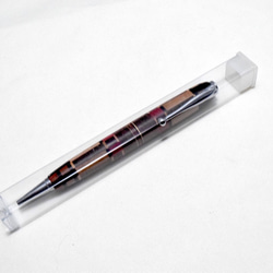 【寄木】(試作品) 手作り木製ボールペン スリムライン CROSS替芯 4枚目の画像