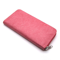 紙感女裝銀包/長夾 (櫻桃粉紅) Paper Wallet/ Purse (Cerise Pink) 第2張的照片