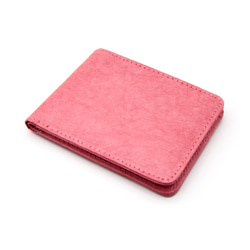 紙感銀包/摺包/短夾 (櫻桃粉紅) Paper Wallet/ Purse (Cerise Pink) 第2張的照片