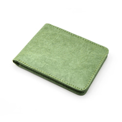 紙感銀包/摺包/短夾(抹茶綠) Paper Wallet/ Purse (Matcha Green) 第2張的照片