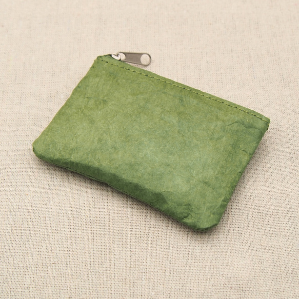 紙感零錢包 (抹茶綠) Paper Coin Purse (Matcha Green) 第1張的照片