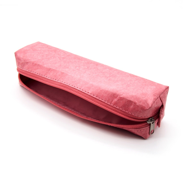 紙感筆袋 (櫻桃粉紅) Paper Pencil Pouch (Cerise Pink) 第4張的照片