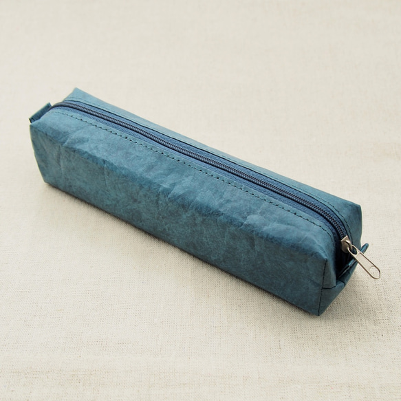 紙感零筆袋 (深海藍) Paper Pencil Pouch (Deep Ocean) 第1張的照片