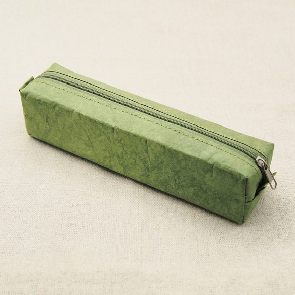 紙感筆袋 (抹茶綠) Paper Pencil Pouch (Matcha Green) 第4張的照片