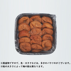 紀州南高梅　女松梅干 種なし梅　２５０ｇ（容器）　塩分約１４％ 3枚目の画像
