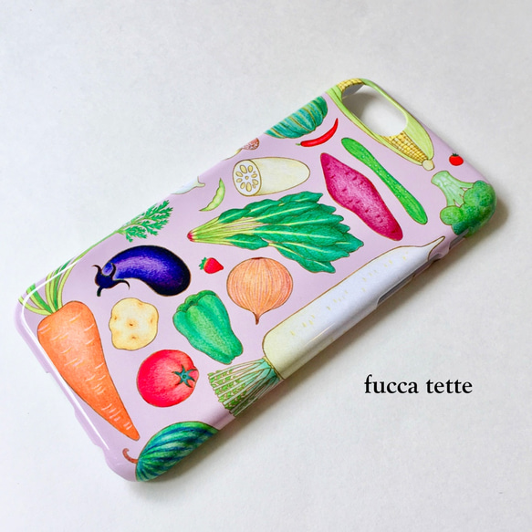 お野菜さんiPhoneハードケース 1枚目の画像