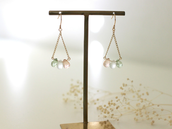 14kgf earrings〈ODANGO〉 3枚目の画像