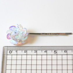 flower hairpin (aurora) 4枚目の画像