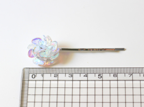flower hairpin (aurora) 4枚目の画像