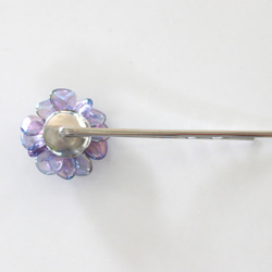 flower hairpin (violet) 3枚目の画像