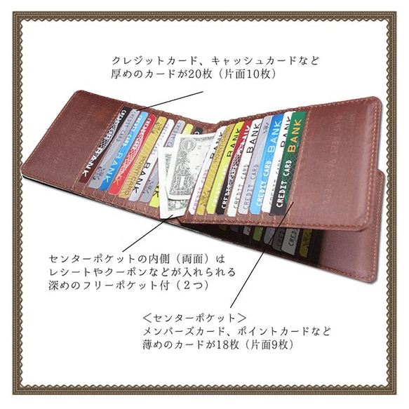 40枚入るカードケース【アンティークな白薔薇】花 3枚目の画像