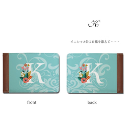 40枚入るカードケース【花のイニシャル】東京アンティーク 6枚目の画像