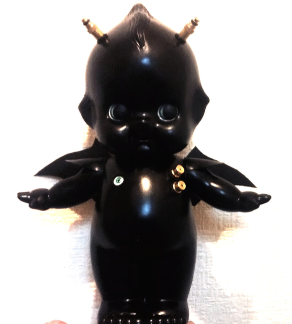 悪魔ちゃんガスマスクキューピー 鬼フィギュア ミリタリー