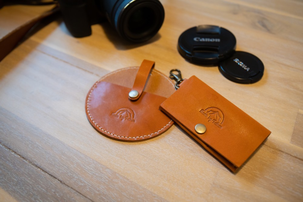 【Creema限定 新春福袋】カメラレンズキャップホルダー&SDカードケースセット