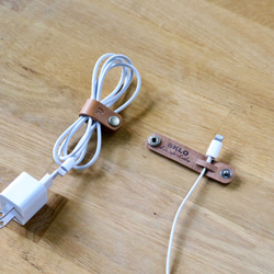 一組 11 個簡易電線固定器，不會遺失（包含免費首字母雕刻） 第2張的照片