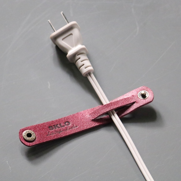 簡易且不會遺失的線夾（大號）<刻有姓名首字母> 第2張的照片