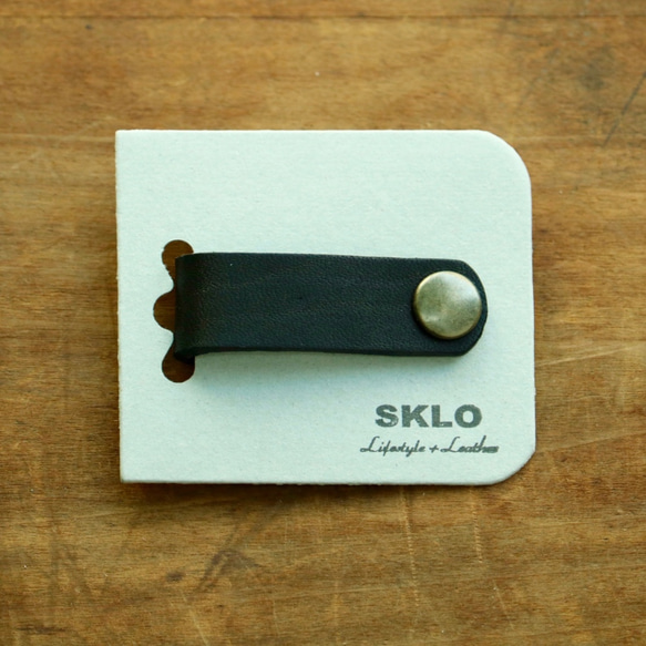 簡易且不會遺失的線夾（大號）<刻有姓名首字母> 第7張的照片