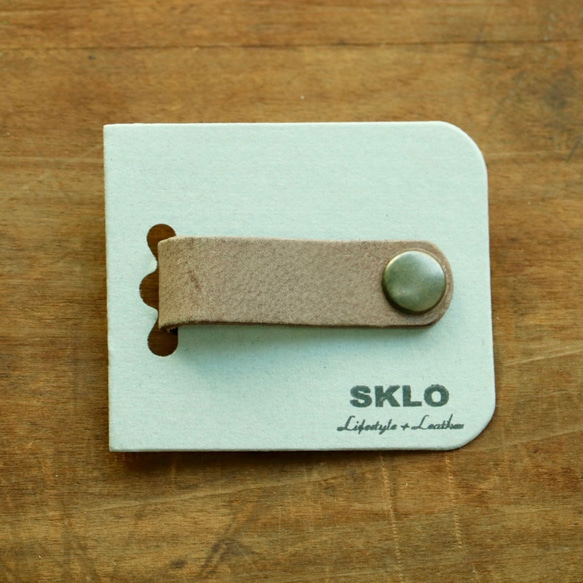 簡易且不會遺失的線夾（大號）<刻有姓名首字母> 第8張的照片