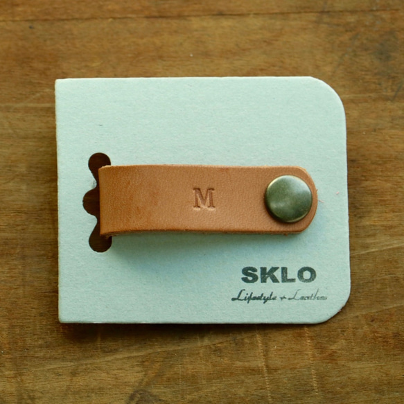 簡易且不會遺失的線夾（大號）<刻有姓名首字母> 第9張的照片