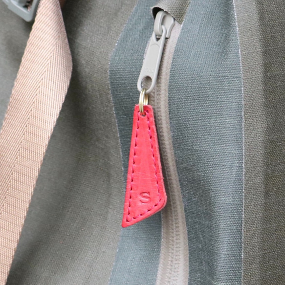 拉鍊皮柄（3件套）&lt;帶免費雕刻&gt; 第1張的照片