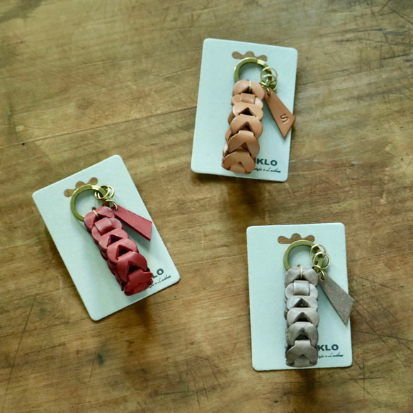 它真可愛！聯名鑰匙扣<帶初始雕刻> 第1張的照片