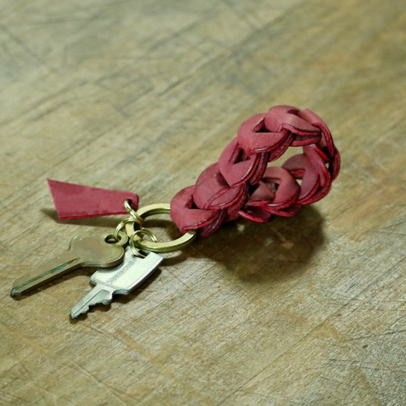 它真可愛！聯名鑰匙扣<帶初始雕刻> 第3張的照片