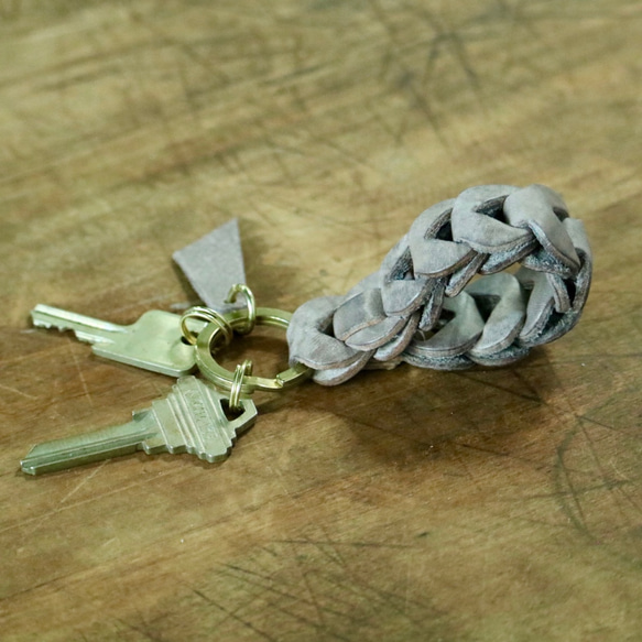 它真可愛！聯名鑰匙扣<帶初始雕刻> 第2張的照片