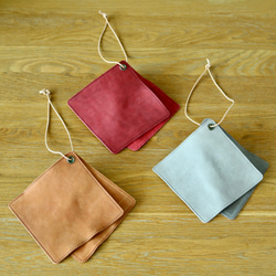 可雙手使用的皮革隔熱墊！ 第8張的照片