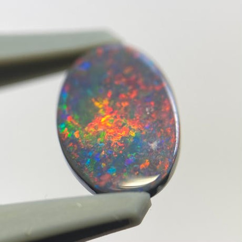 ブラックオパール ルース 1.017ct オーストラリア産 日独 ブラックオパール ルース 1.017ct オーストラリア産 日独