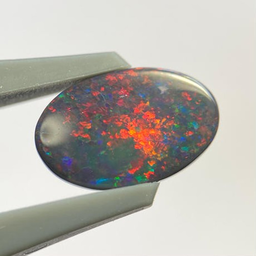 ブラックオパール ルース 1.017ct オーストラリア産 日独 ブラックオパール ルース 1.017ct オーストラリア産 日独