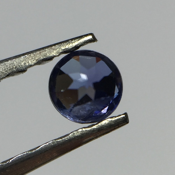 良品 レアストーン ベニトアイト ルース 0.078ct アメリカ産 ソーティング付き② 5枚目の画像