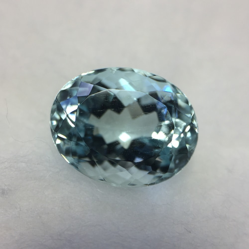 大粒 アクアマリン ルース 4.433ct 日宝協ソーティング付き