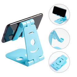 選べる4色 折畳み携帯スタンド スマホスタンド 角度調整可　卓上 充電スタンド 3枚目の画像