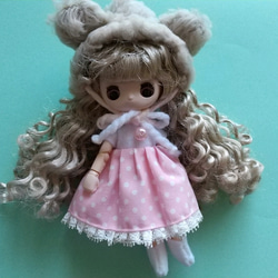 ブライスぬい服 プチブライス☆ドール服☆お洋服No.48 その他人形 きなちゃん