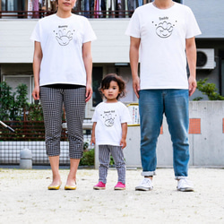 Tシャツ I love Family009 (3点セット) 2枚目の画像