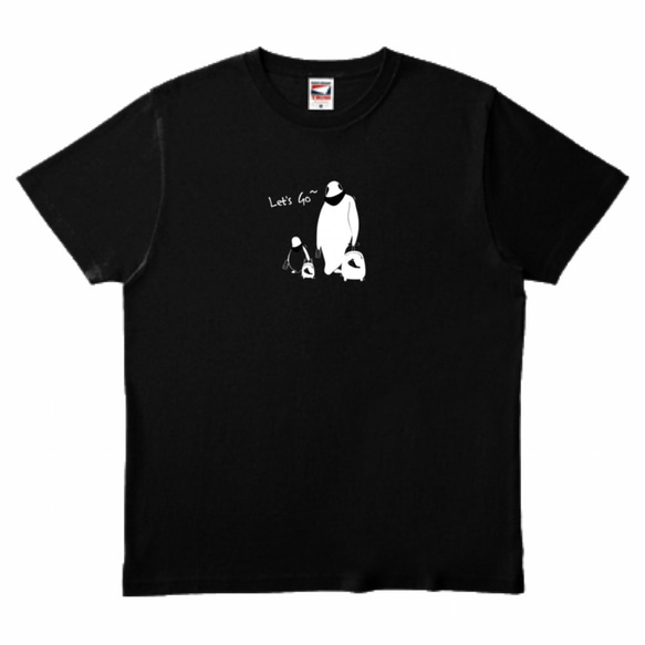 Tシャツ I love Penguin0140 7枚目の画像
