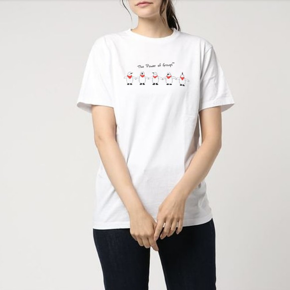 Tシャツ I love Penguin0142 4枚目の画像