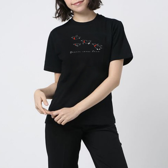 Tシャツ I love Penguin0146 3枚目の画像
