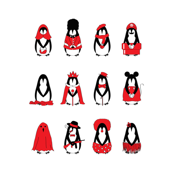 I love Penguin-red fashion show part2-0165 4枚目の画像