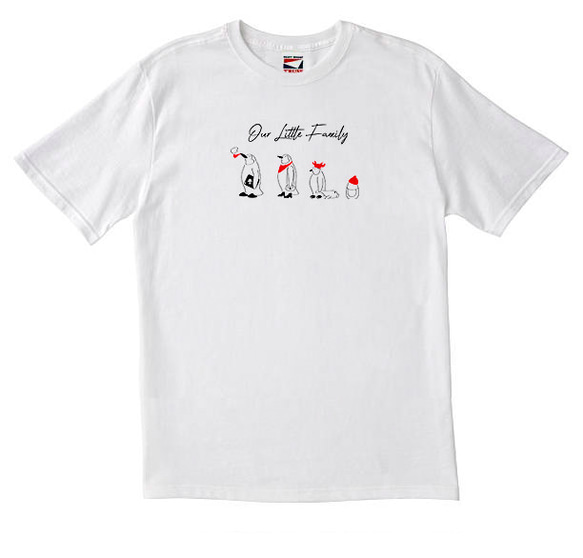 Tシャツ I love Penguin0061 3枚目の画像